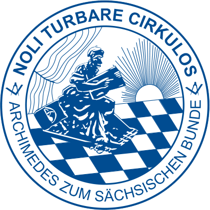 Siegel Freimaurerloge Archimedes zum sächsichen Bunde Schneeberg